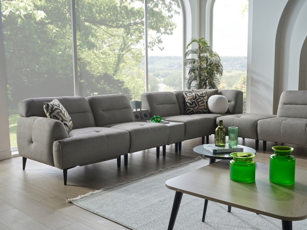 William Köşe Koltuk Vizon 