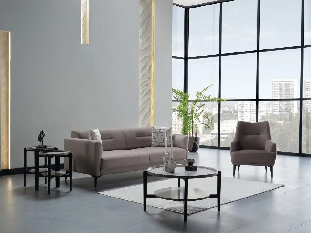 TRUVA SYH UCLUYTLI 2B-TRUVA VIZON DUZ//////////////TRUVA KAHVE-VIZON ANA