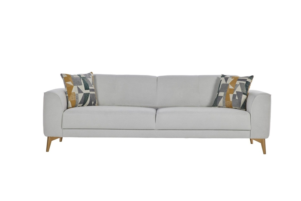 Lavita Üçlü Koltuk Altın - Senfoni Gri