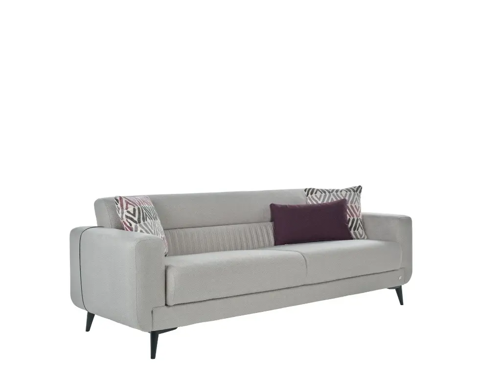 Molde S Üçlü Koltuk Gri 