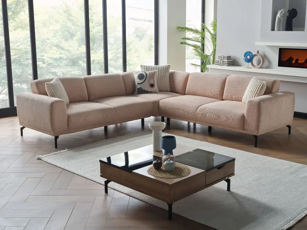 PLATO S SYH KOSE K2TK2PAR TK 5B-STRIPE SOMON DUZ//STRIPE EKRU PELUS///////LINEN KREM DUZ2/PUNCH PLATO S MAVI DESEN////STRIPE EKRU PELUS