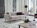 Molde S Üçlü Koltuk Gri 