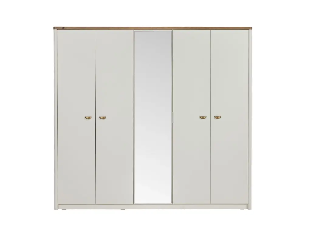 LAVITA 5 KAPAKLI DOLAP AYTAŞI KREM/NAGANO MESE