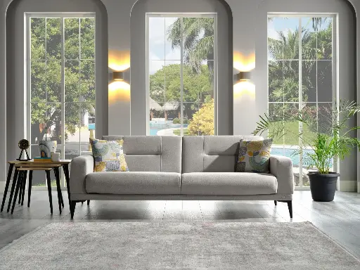 [201SNDS0302000001] SANDRA SYH UCLU 2B-SANDRA GRI DUZ//////////////SANDRA MAVI-GRI-ANA