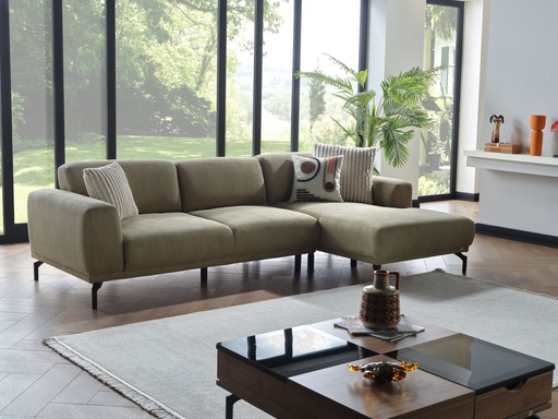 [204PLSS3005000001] Plato S Uzanmalı Köşe Koltuk