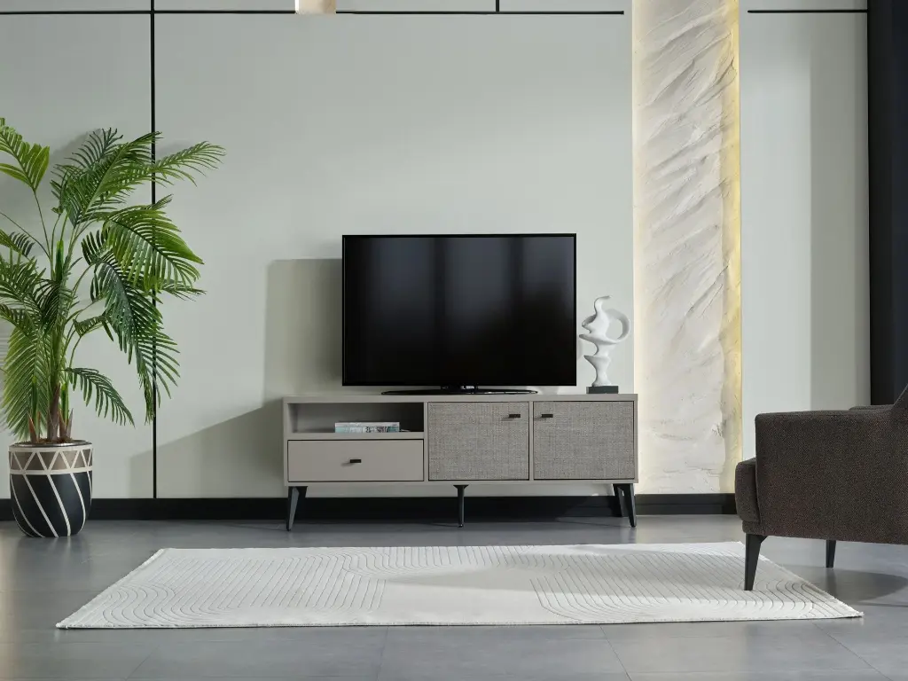 TRUVA TV SEHPASI ERCİYES KREM/TRUVA TEKSTİL 