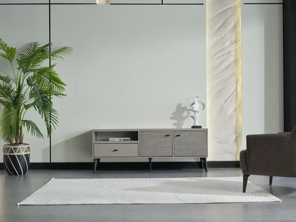 TRUVA TV SEHPASI ERCİYES KREM/TRUVA TEKSTİL 