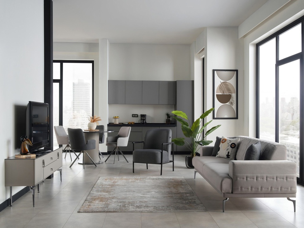 ALEXA TV SEHPASI KAŞMİR/PARLAK MERMER 