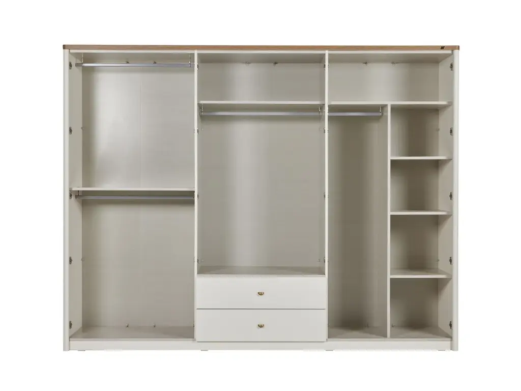 LAVITA 6 KAPAKLI DOLAP AYTAŞI KREM/NAGANO MESE