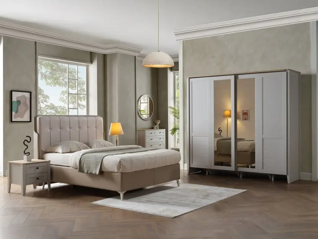 FIONA SURGU KAPAKLI DOLAP SEREZ GRI/FİONA MEŞE