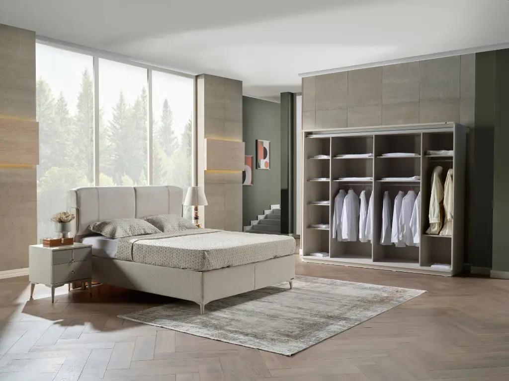 ALYA SURGU KAPAKLI DOLAP SEDEF KREM/GOCC