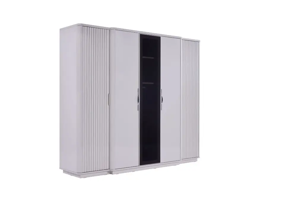 AYSA 5 KAPAKLI DOLAP PRSLN BYZ/GRİ CHEWRON