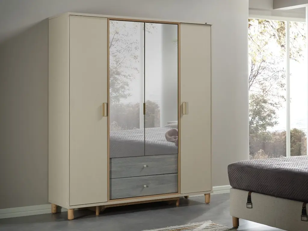 LINUS 4 KAPAKLI DOLAP MOL VZN BJ/MITRA MESE