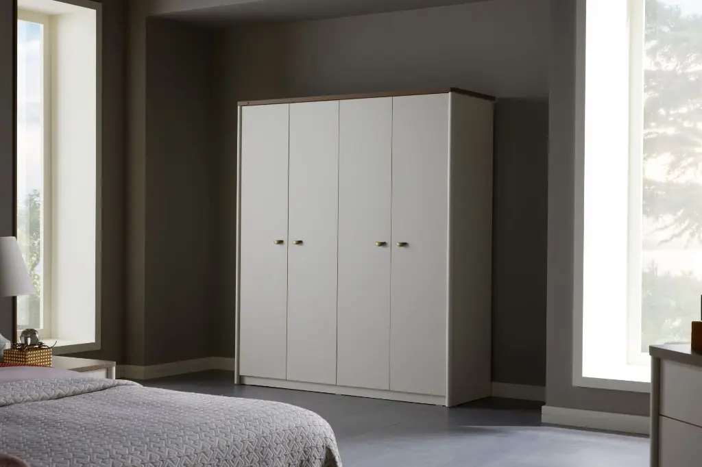 LAVITA 4 KAPAKLI DOLAP AYTAŞI KREM/NAGANO MESE