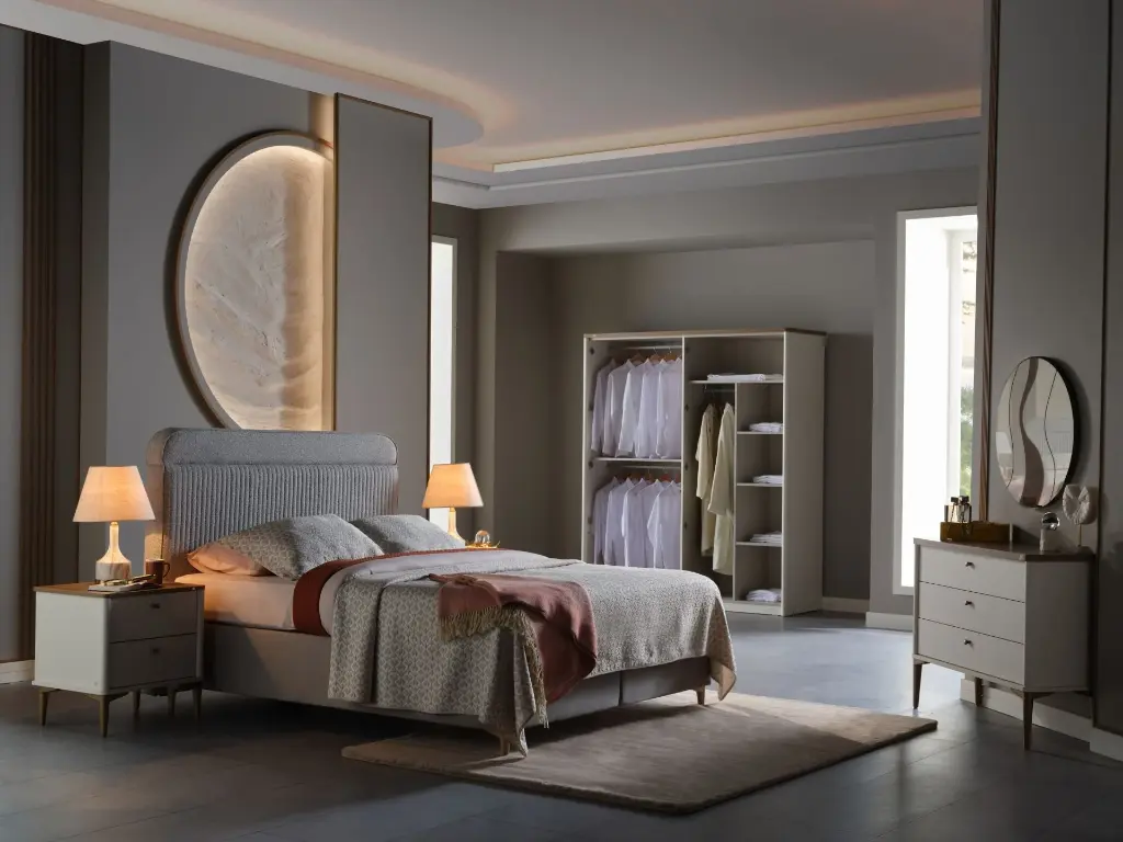 LAVITA 4 KAPAKLI DOLAP AYTAŞI KREM/NAGANO MESE