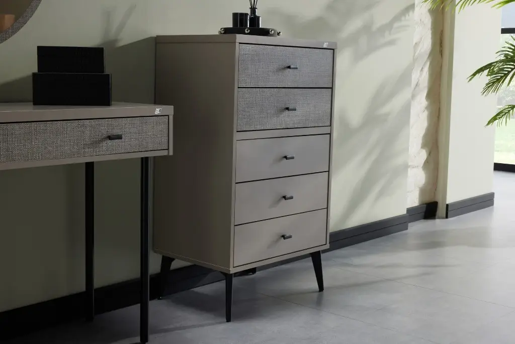 TRUVA MAKYAJ MASASI ERCİYES KREM/TRUVA TEKSTİL 