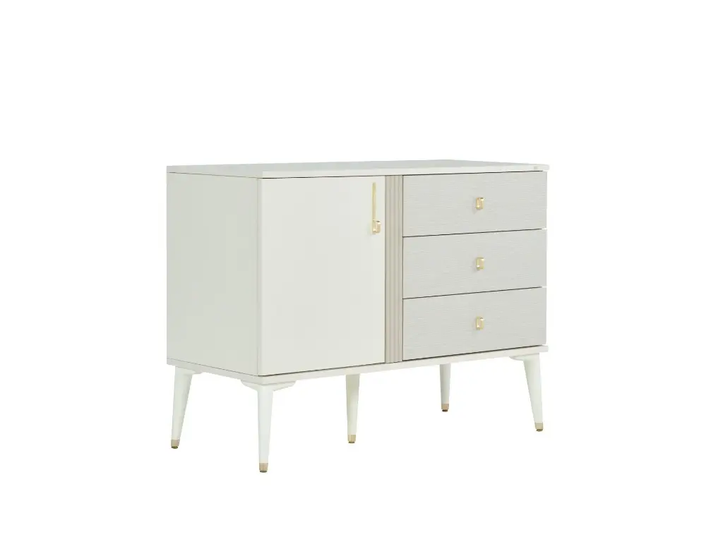 ALYA MAKYAJ MASASI SEDEF KREM/GOCCE TEKSTİL DESEN