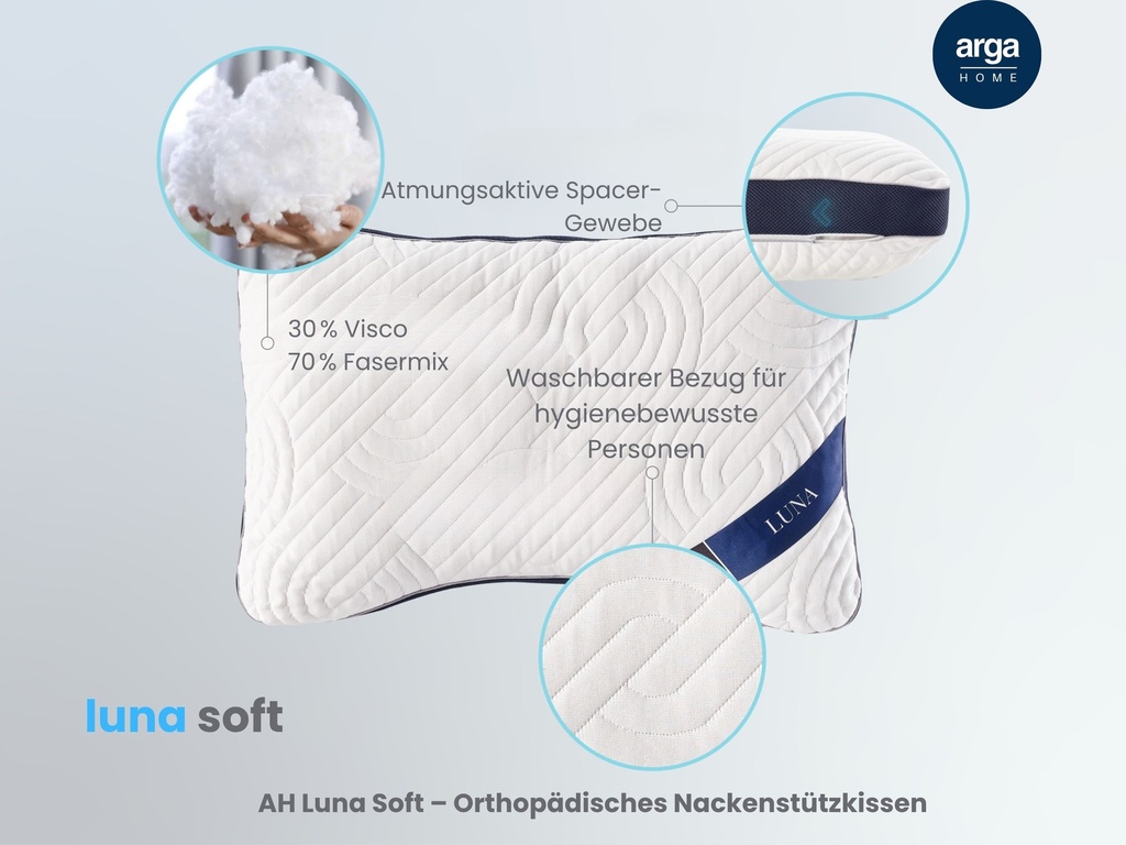 AH Luna Soft – Komfort-Nackenkissen	