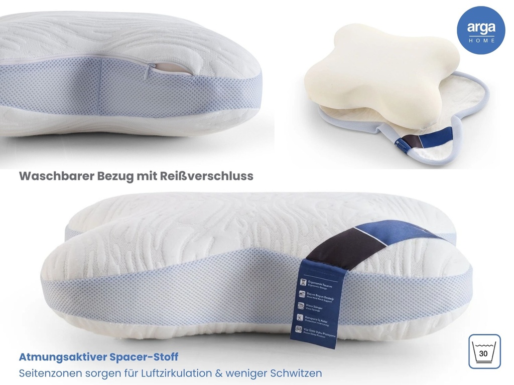 AH Butterfly Visco – Seitenschläferkissen