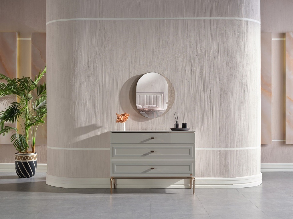 BRIELLA MAKYAJ AYNASI/HG BUZ GRİ 