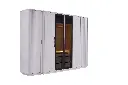 AYSA 6 KAPAKLI DOLAP PRSLN BYZ/GRİ CHEWRON