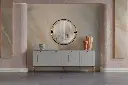 BRIELLA KONSOL HG BUZ GRİ/ONYX MERMER 