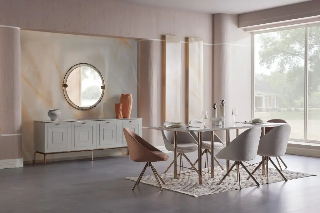 BRIELLA KONSOL HG BUZ GRİ/ONYX MERMER 