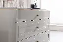 BRIELLA MAKYAJ MASASI HG BUZ GRİ/ONYX MERMER 