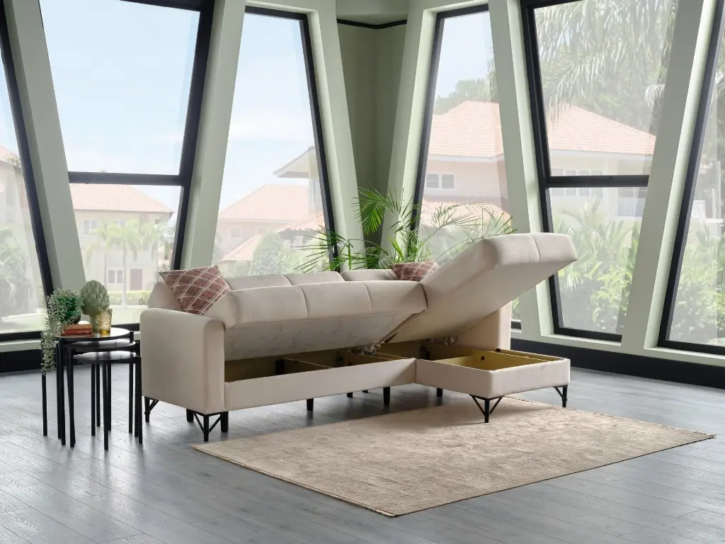 Monreo İkili Sol Uzanmalı Köşe Koltuk 