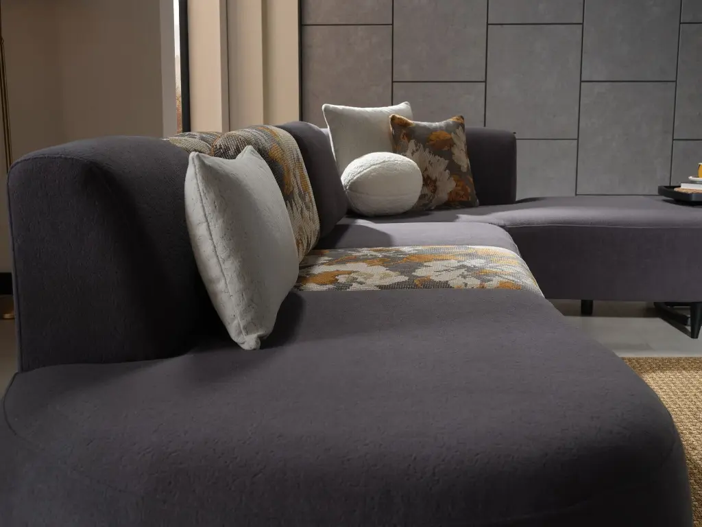 Teddy Köşe Antrasit 