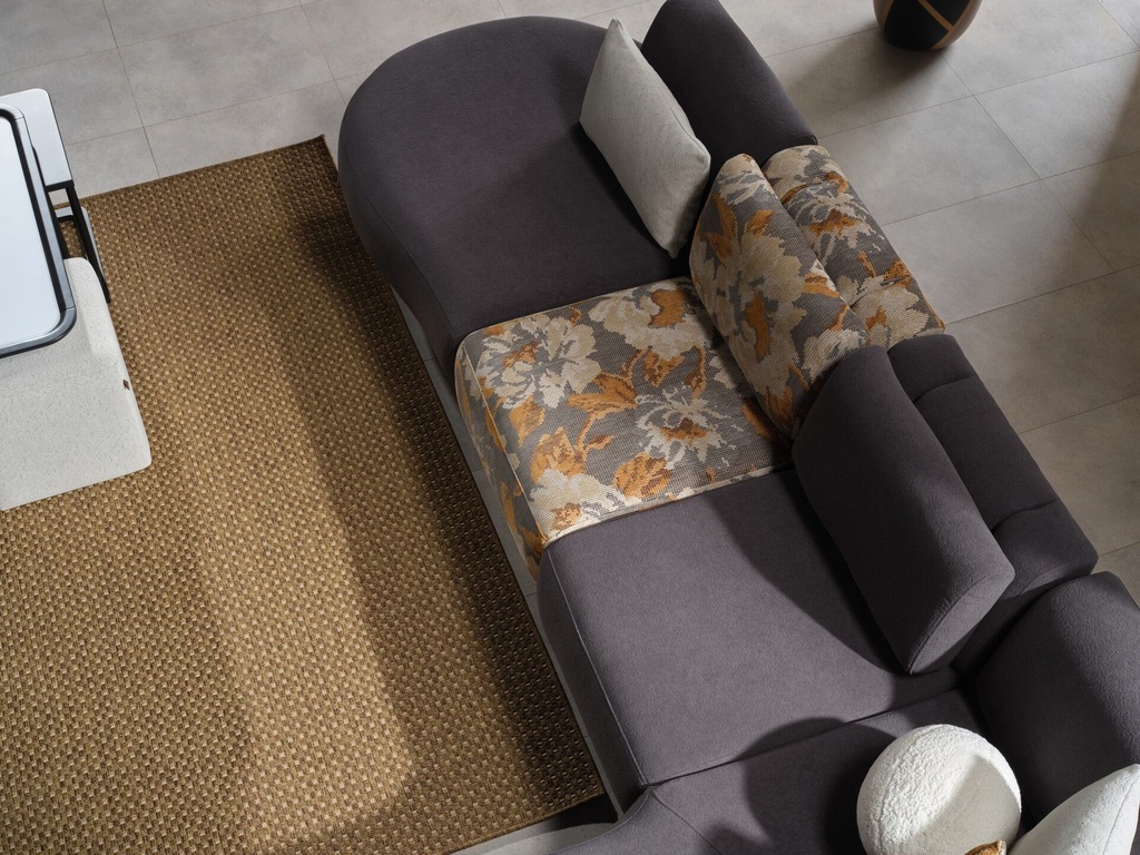 Teddy Köşe Antrasit 