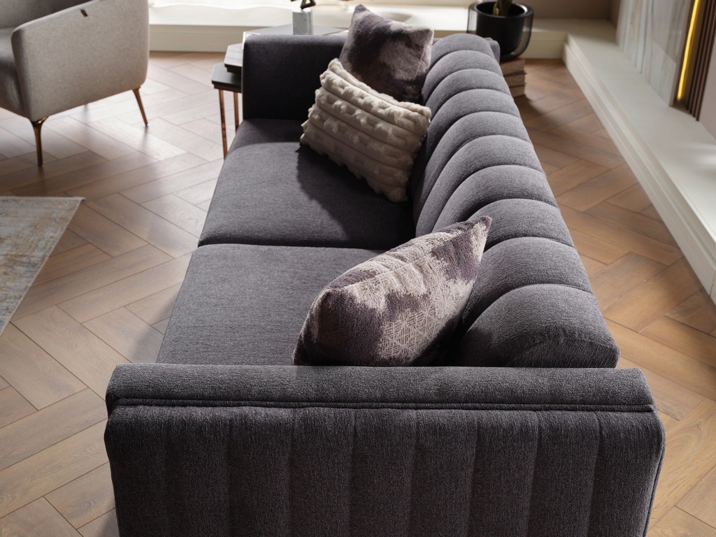 VANESSA BRZ UCLUYTLI 3B-MARS ANTRASIT DUZ//MARS KREM-VIZON-ANT. ANA//MARS KREM PELUŞ//////////