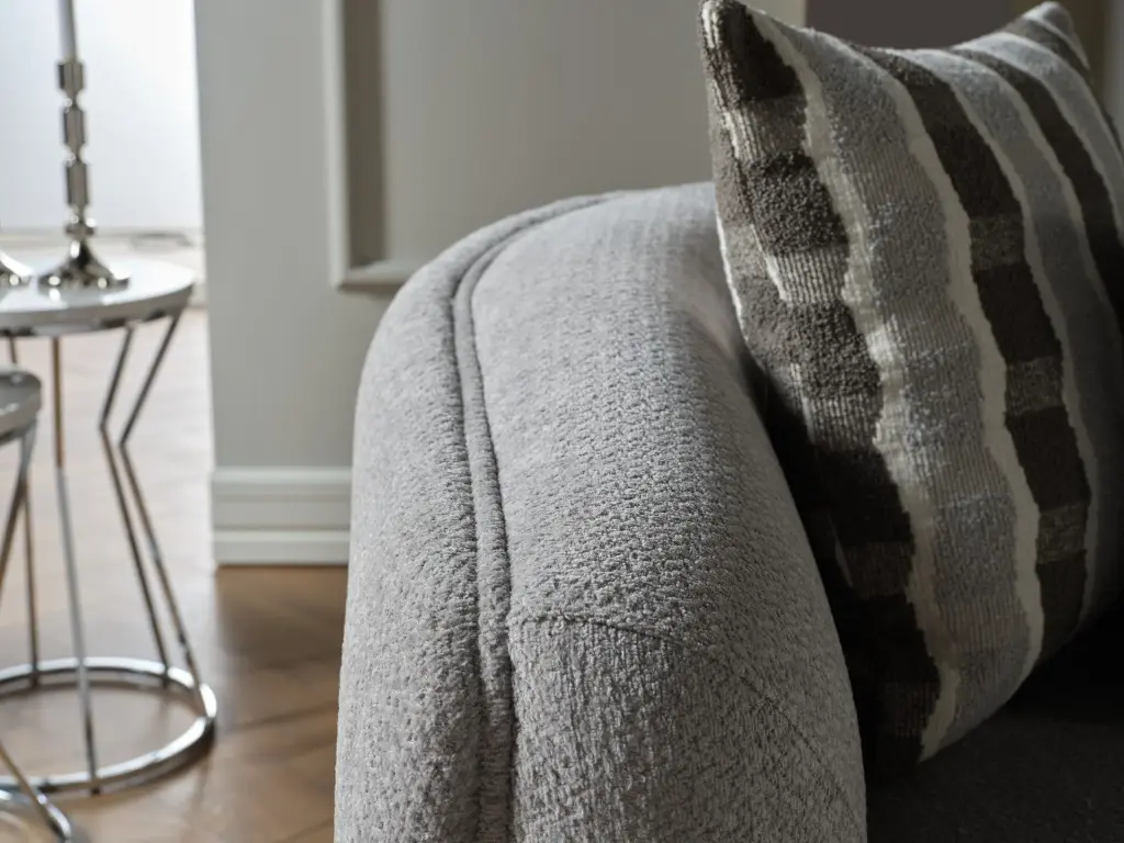 Aysa X Üçlü Koltuk Sabit Gri