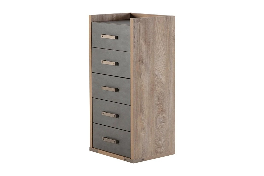 PN PALET SIFONYER MESE OAK ENDGRAIN/METALIK