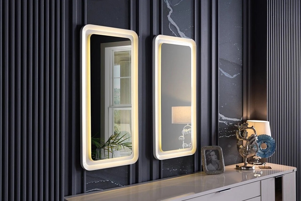 [22ANA2425ZIZI] ARENA KONSOL AYNA/PORSELEN BEYAZ