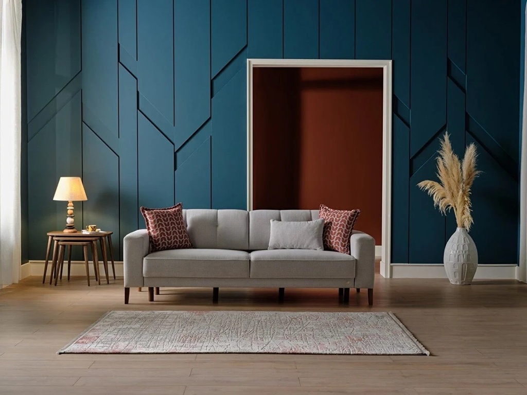 [201GNACGH03000001] GINA CVZ 3YV 3B-/GINA GRI DUZ////GINA GRI-KIREMIT ANA/GINA GRI DUZ////////