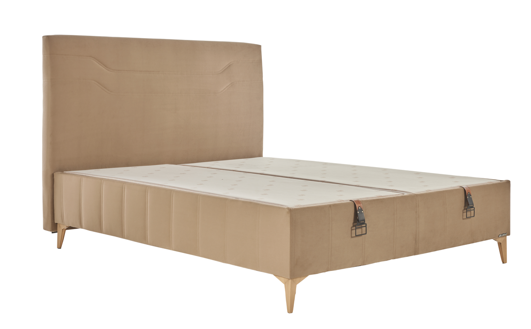 ALFA L KAP OZL BAZA 160X200 2B-ZEUS GRI DUZ2/////////BTKS BAZA KUMASI DUZ/////