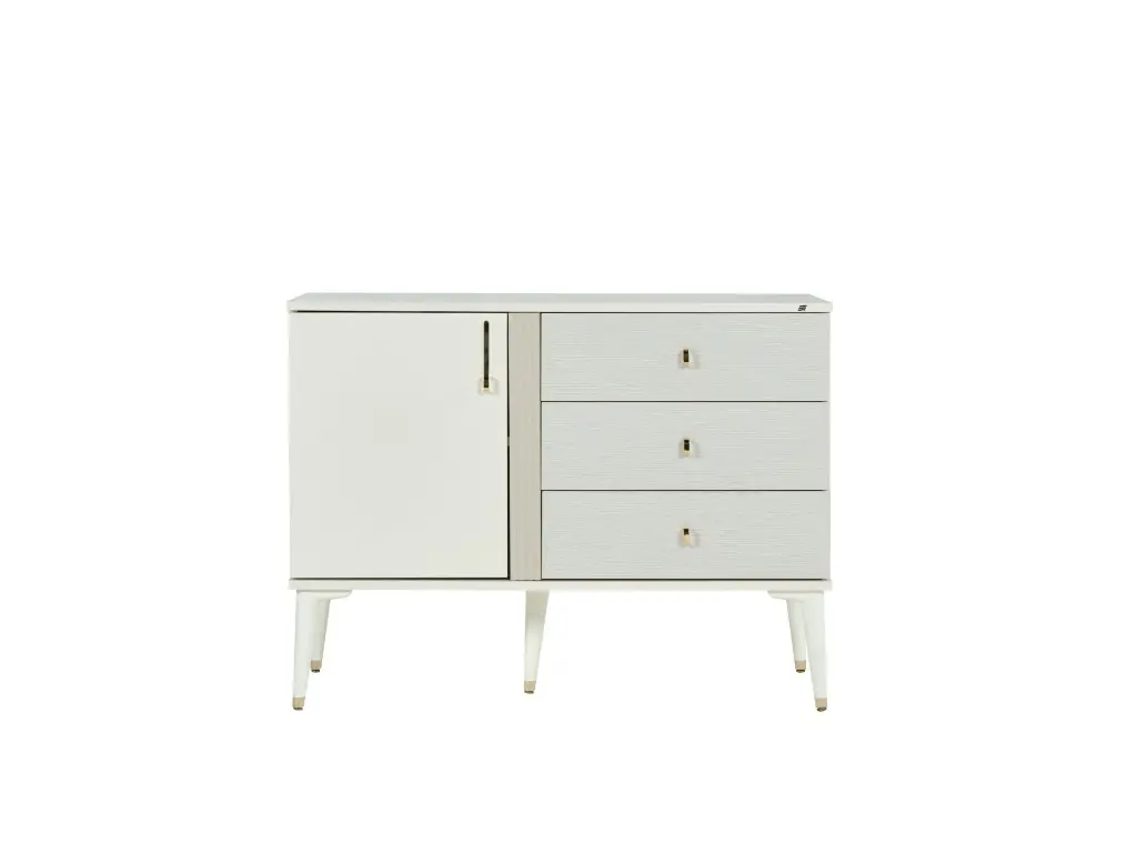 ALYA MAKYAJ MASASI SEDEF KREM/GOCCE TEKSTİL DESEN