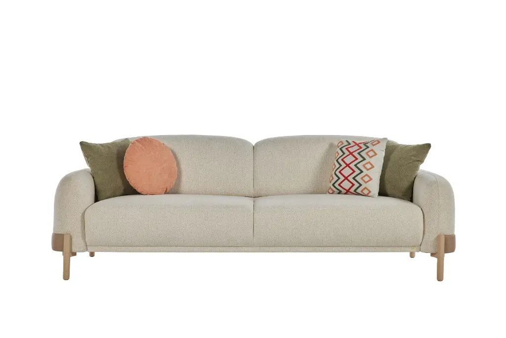 BORNEO MESE UCLUYTLI 6B-BORNEO KREM DUZ//NOVA VIZON DUZ//BORNEO SOMON PELUS/////LINEN KREM DUZ2/PUNCH BORNEO SOMON////BORNEO H.YESIL DUZ 