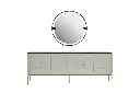 BRIELLA KONSOL HG BUZ GRİ/ONYX MERMER 