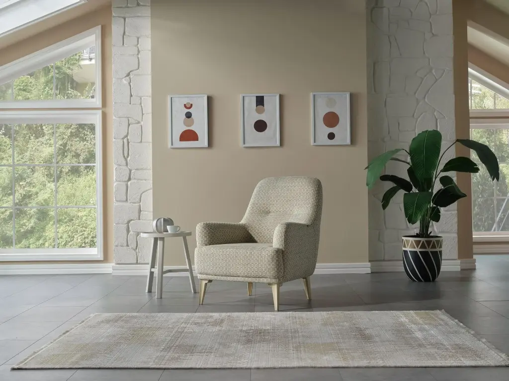 [201FIOM1201000001] FIONA MESE BERJER 1B-///FIONA KREM-VIZON ANA/////////// 