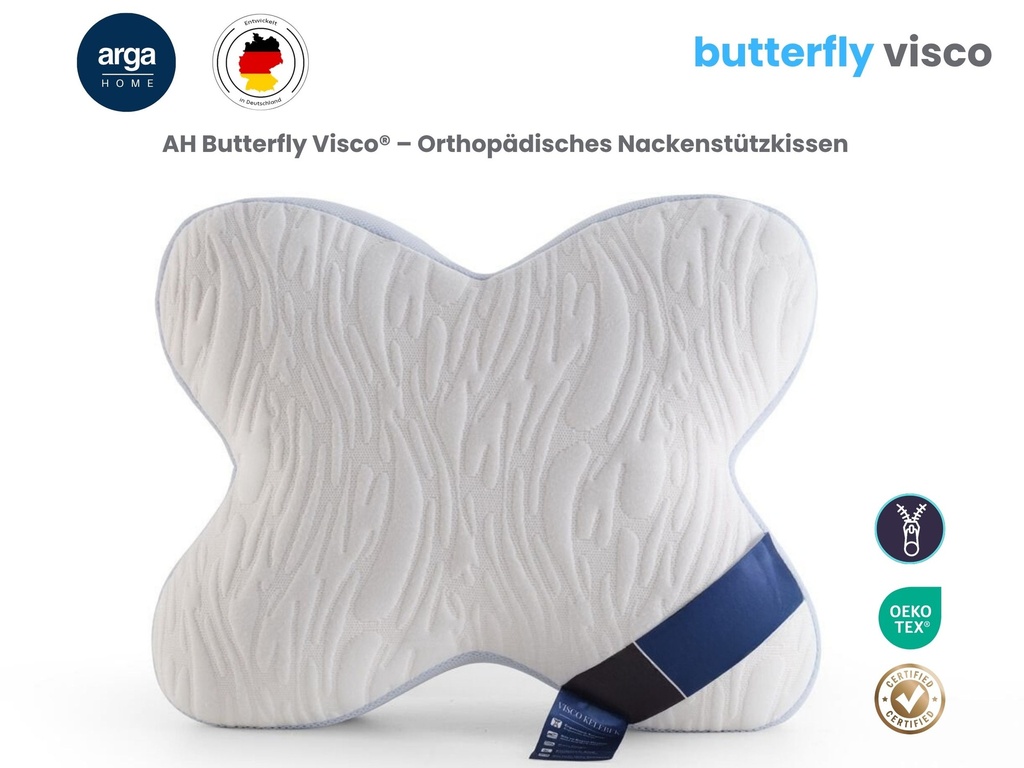 AH Butterfly Visco – Seitenschläferkissen