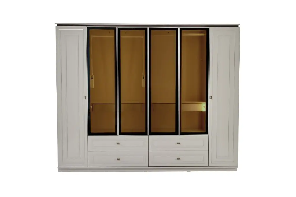 [22BRL2006BSOD] BRIELLA 6 KAPAKLI CAM KAPAKLI BUZ GR/ONYX MERMER 