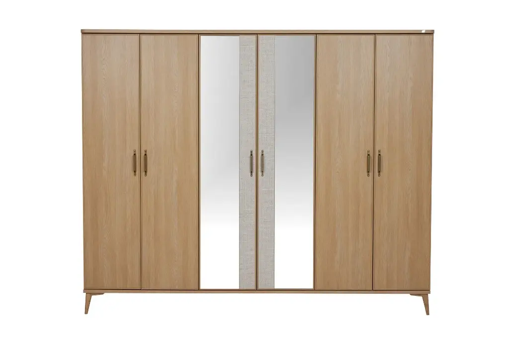 MITRA 6 KAPAKLI DOLAP MITRA MESE/MITRA TEKSTIL DESEN 