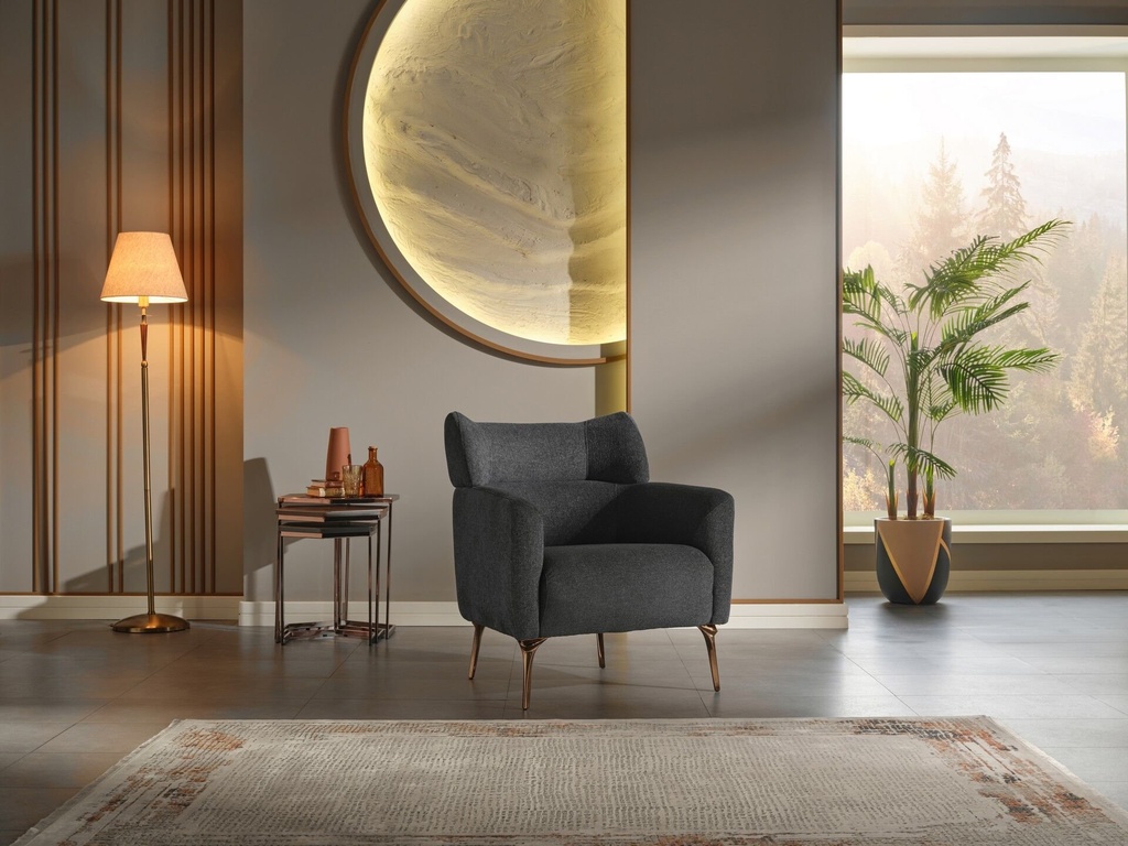 [201VANB1201000004] Vanessa Sessel Antrasit 