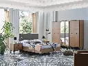 Vista Nussbaum Schlafzimmer Set