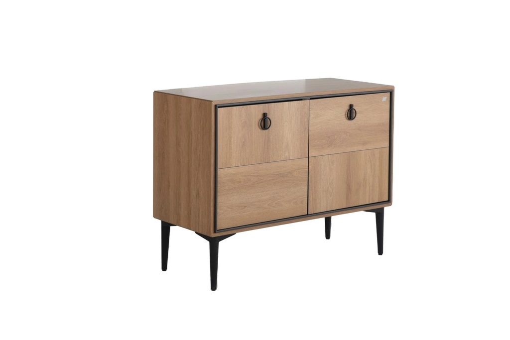 VISTA MAKYAJ MASASI LOFTY CEVİZ /MISTY ANTRASIT