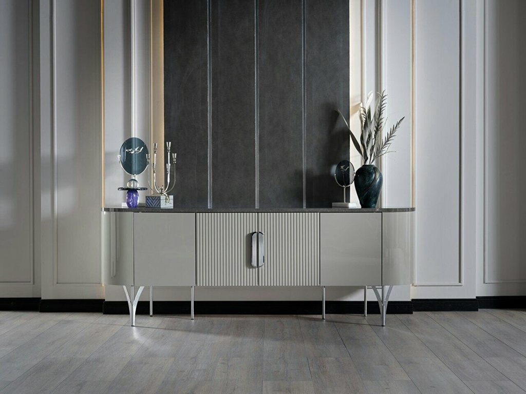 SERRA KONSOL SERRA GRİ/KROM