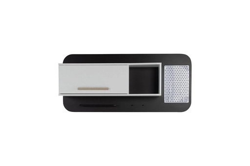 [22FYL3205BOFD] FLY CALISMA MASASI UST KITAPLIK MISTY ANTRASIT/UNI BEYAZ