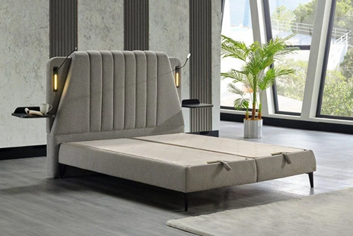 [202SYBS5602000001] SYNERGY BKL SYH BAZA 160X200 2B-BUKLET GREY BLACK DUZ/////////BTKS BAZA KUMASI DUZ/////